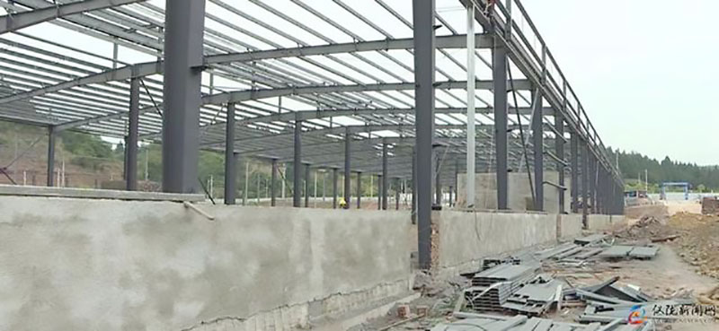 占地150畝！天薏能源廠房建設項目現(xiàn)場直擊