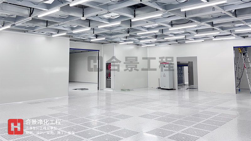 4000㎡電子芯片生產(chǎn)車(chē)間凈化工程裝修解決方案