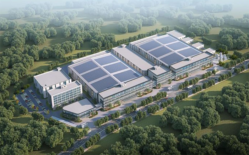 云和首條晶圓產(chǎn)線主廠房封頂，百億級“芯”引擎全面加速！