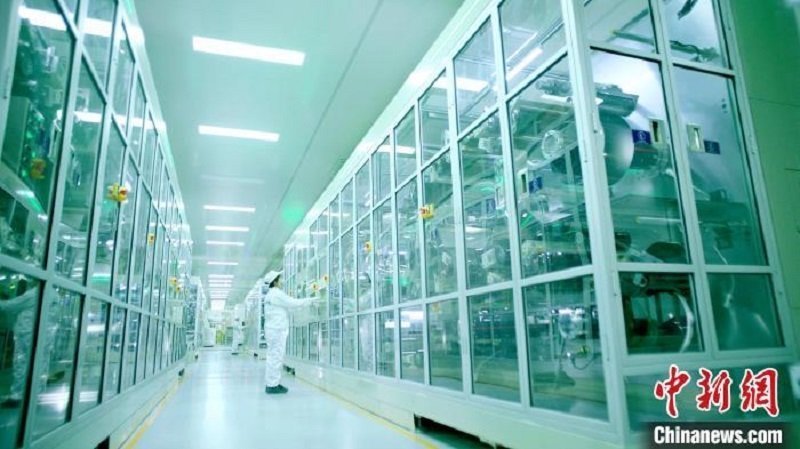 圖為資料圖，海辰儲能M1生產(chǎn)線。?曾欣平供圖